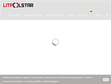 Tablet Screenshot of litpolstar.lt